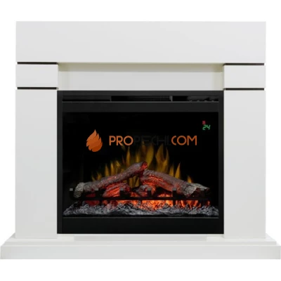 Каминокомплект Dimplex Lindos - Алебастр (Высота 985мм) с очагом Symphony 26 inch DF2624L-INT