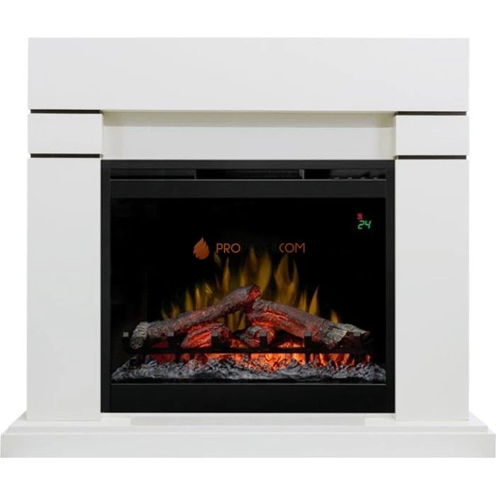 Каминокомплект Dimplex Lindos - Алебастр (Высота 985мм) с очагом Symphony 26 inch DF2624L-INT