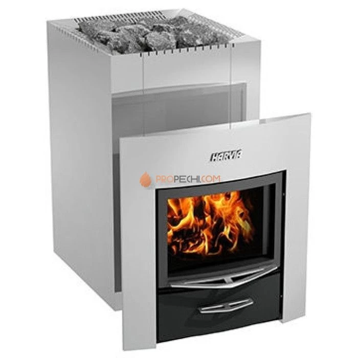 Дровяная печь для бани Harvia 22 Duo Steel