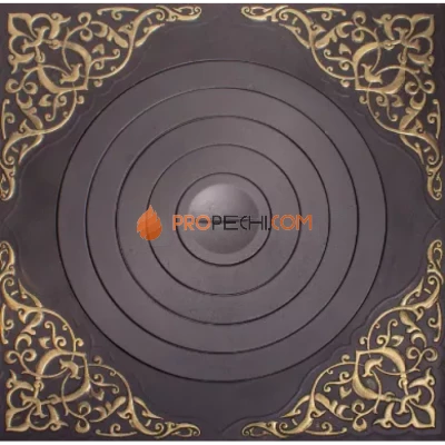 Плита под казан Гефест 03 750х750 ф500 с патиной