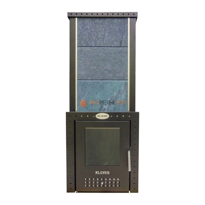 Дровяная печь для бани Klover RT 35-RV ( Талькомагнезит 30 мм )