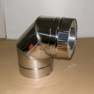 Отвод 90гр. D=180\280 Sвнутр.=1.0 aisi 321-нерж. ФлюГранд