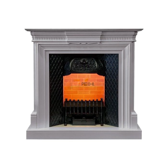 Каминокомплект Dimplex Chelsea - Grey (Ширина 1080 см) с очагом Cassette 400 LNH-INT PS (без дров)