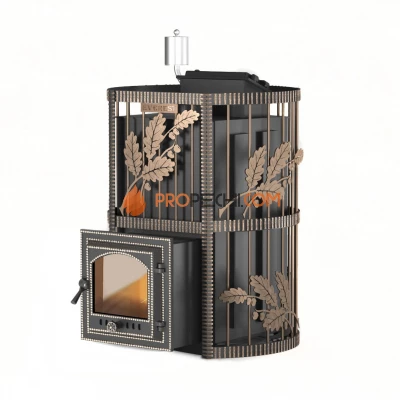 Банная печь Эверест INOX 15 (210) Ковка