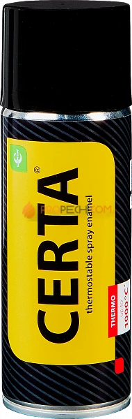 Термостойкая эмаль до 700 °C 520 мл (серебристая)