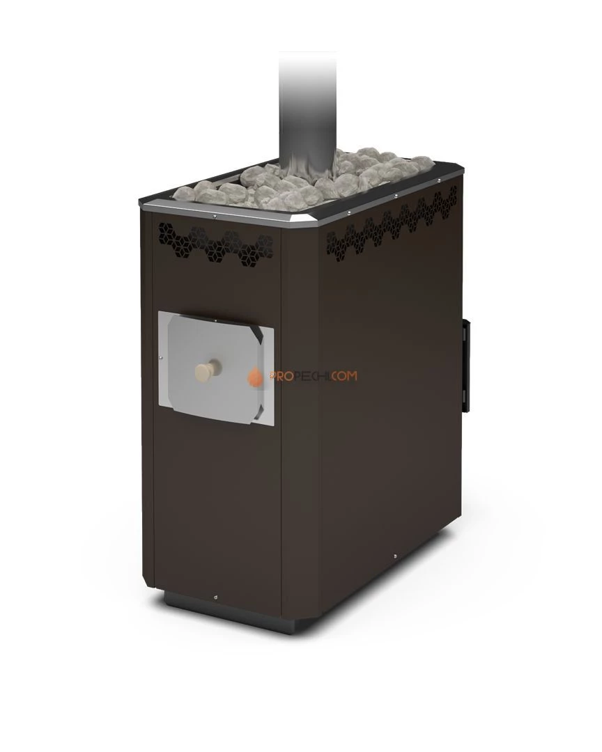 Печь для бани Теплодар Кузбасс 20 ТК Панорама (2018)