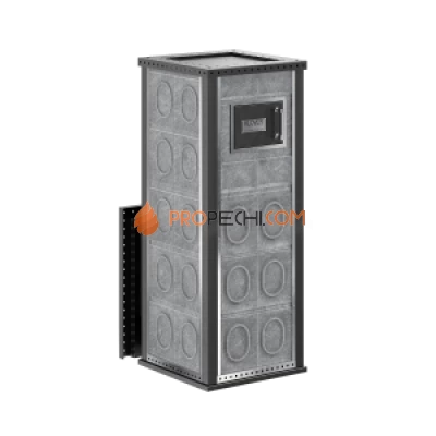 Дровяная печь для бани Klover RT 35-RV ( Талькомагнезит, Design 07 )