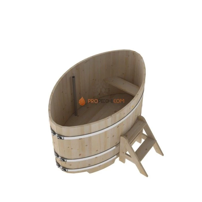 Купель BentWood овальная из кедра 1,02х1,68 стандарт