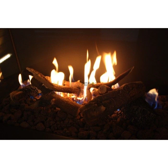 Газовая топка Vero Design Gala Квадратная (600x600 мм) D130/200 мм, горелка VLK burner