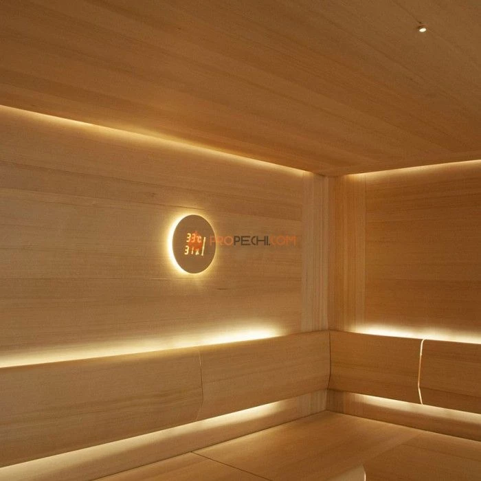 Термометр-гигрометр и таймер для сауны Cariitti Aspectu (под кело)