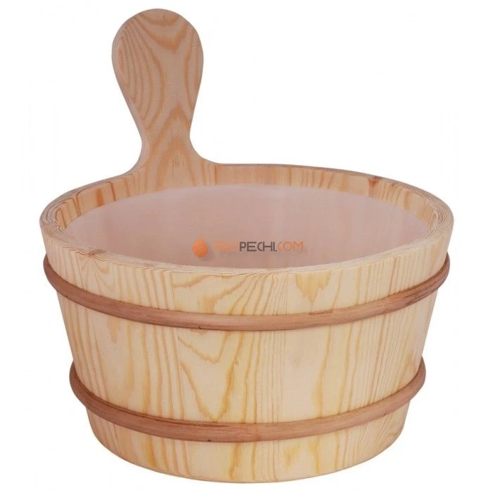 Кадушка SAWO деревянная 3л, с пластиковой вставкой, 330-P