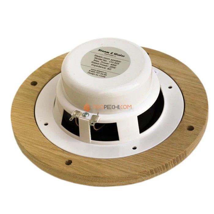 Комплект акустической системы встраиваемый SW-Sensor-2 Black (две колонки Wood, круг)