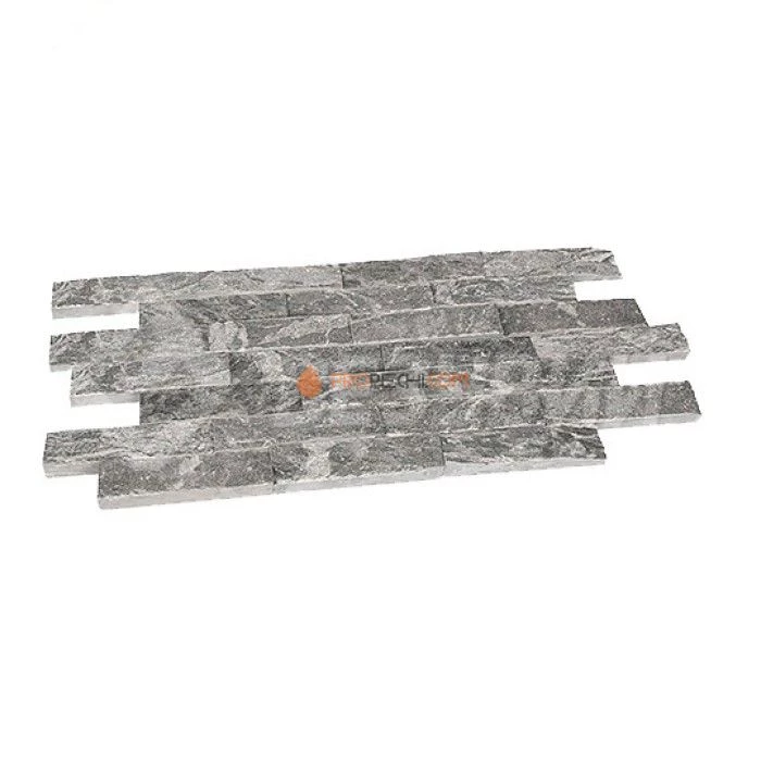 Плитка облицовочная Везувий рваный камень талькохлорит 200Х50Х20мм