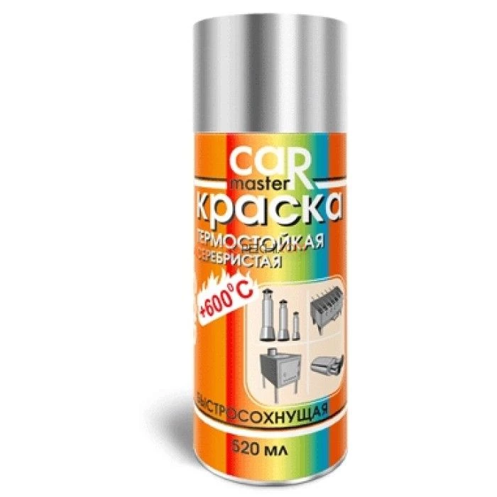 Краска Мастер аэрозольная термостойкая +600С