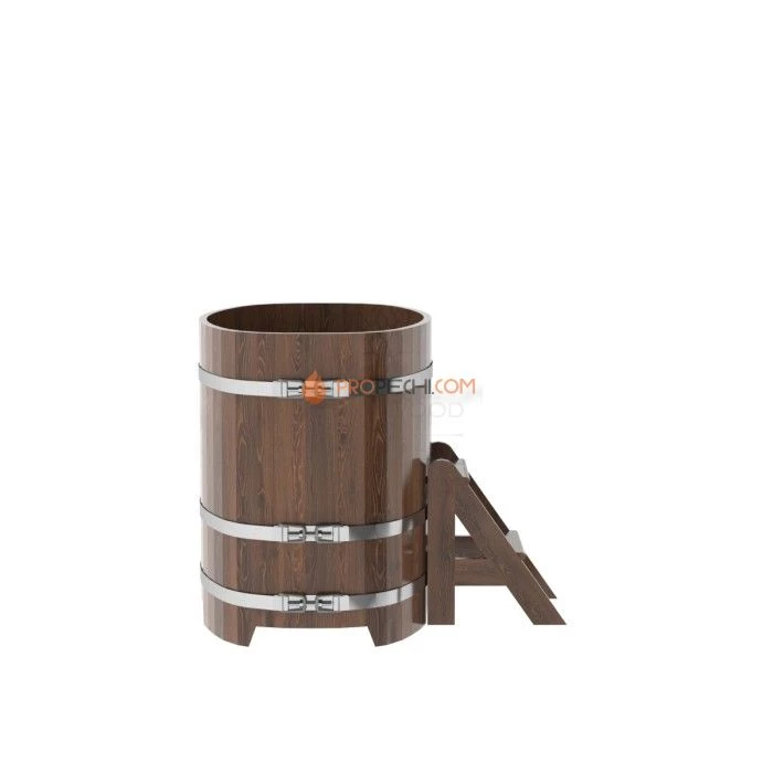 Купель BentWood овальная из мореного дуба 0,76х1,16
