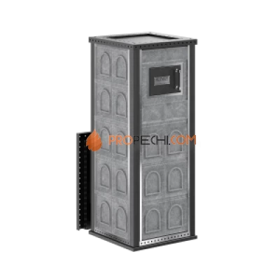 Дровяная печь для бани Klover RT 35-RV 310S ( Талькомагнезит, Design 06 )