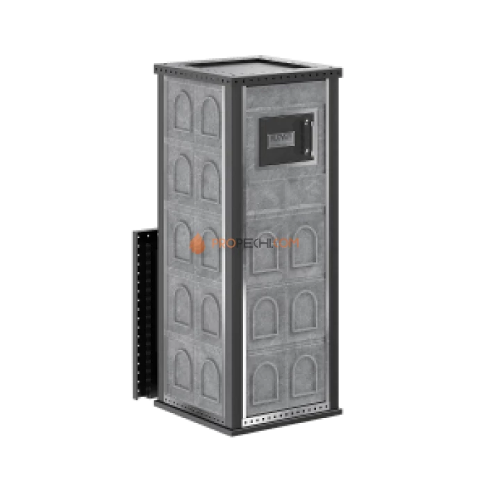 Дровяная печь для бани Klover RT 35-RV 310S ( Талькомагнезит, Design 06 )
