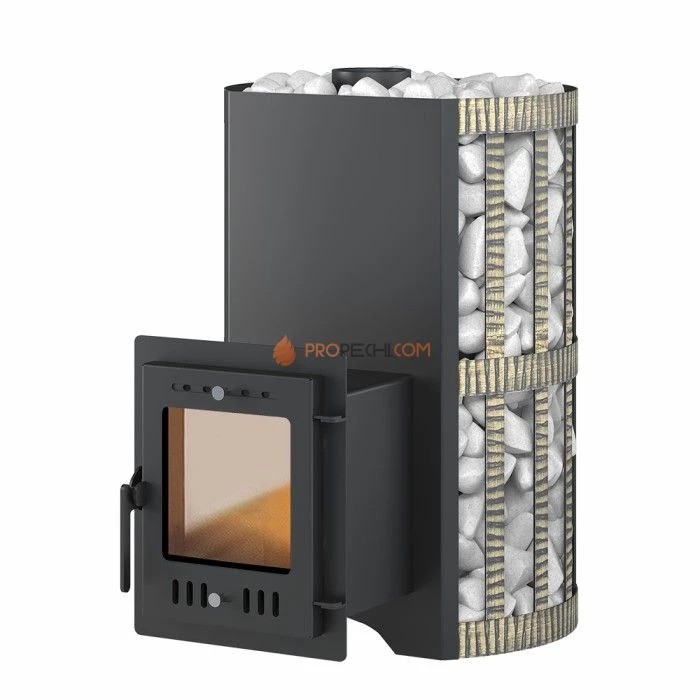 Дровяная печь для бани Везувий Скиф Ковка 28 (210) М