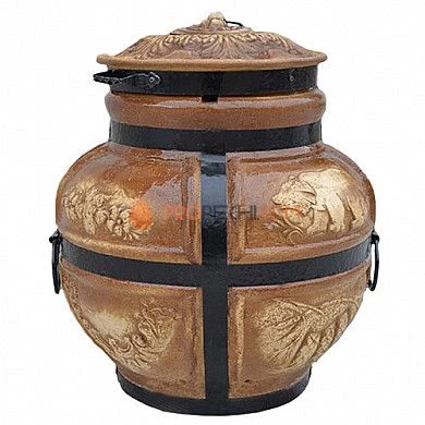 Тандыр Барельеф Медведь