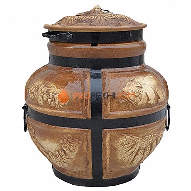 Тандыр Барельеф Медведь