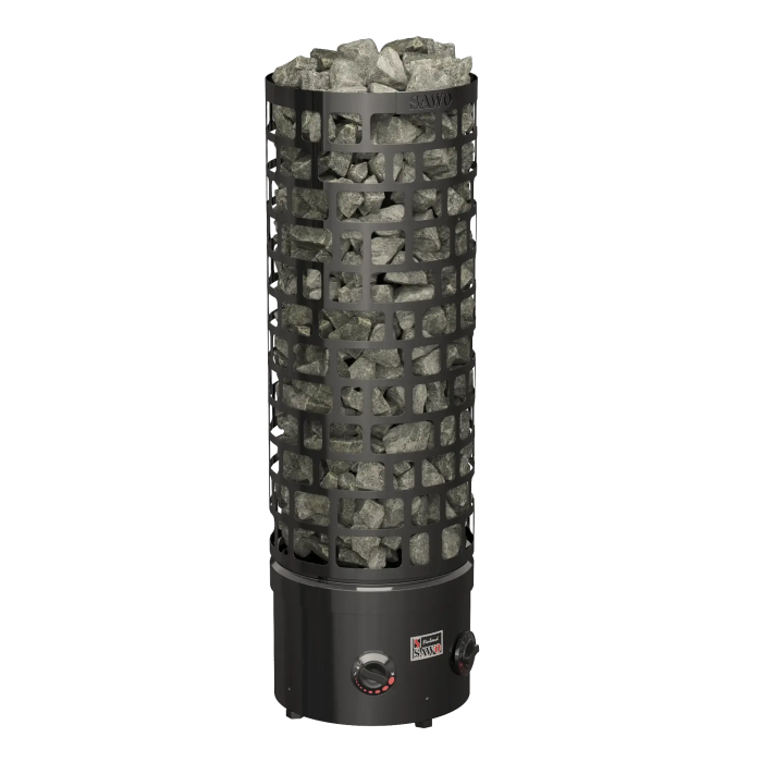Электрическая печь SAWO ARIES ARI3-75NB-BL-P-C 7.5 кВт (со встроенным пультом), черная