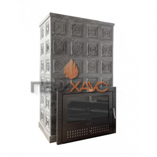 Дровяная печь для бани Klover RT 100-RV 310S ( Талькомагнезит Изразцы )