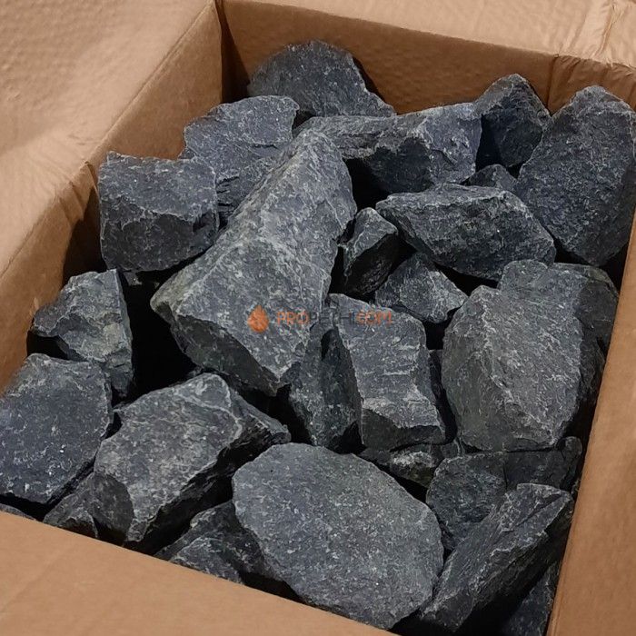 Камни для напольной печи Helo, упаковка 20 кг, размер камней 10-15 см