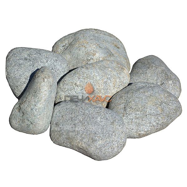 Камни для бани  Порфирит галтованный (10 кг.)