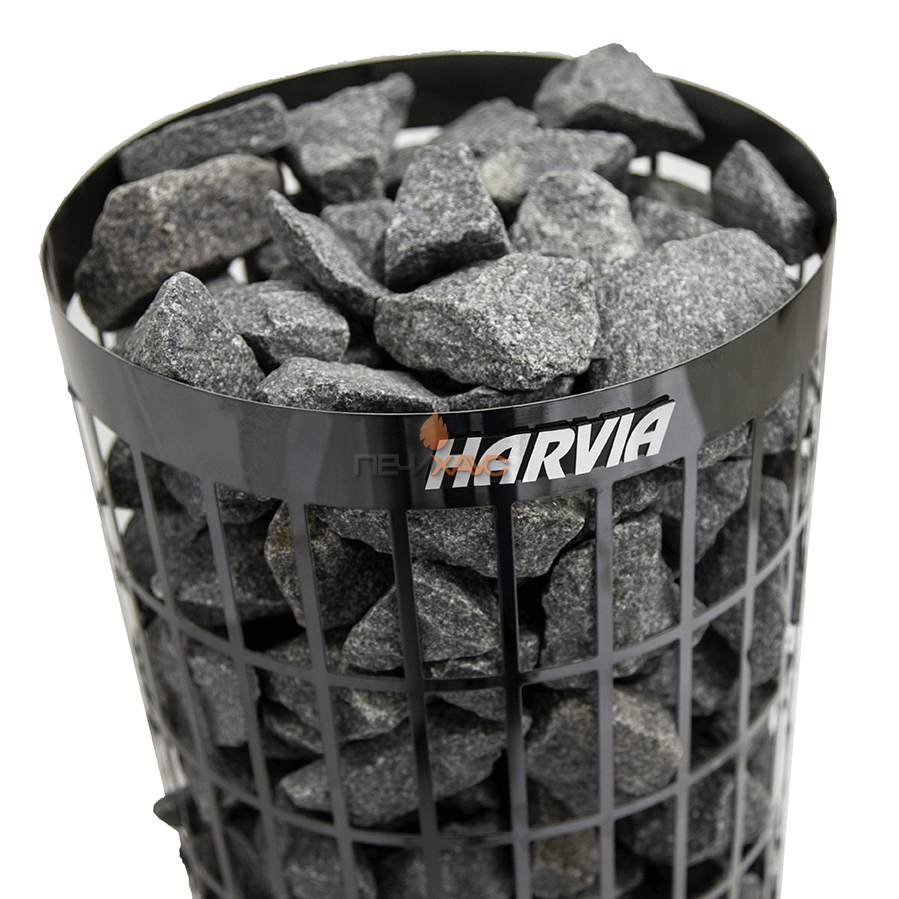 Электрическая печь HARVIA Cilindro PC70E BLACK STEEL без пульта