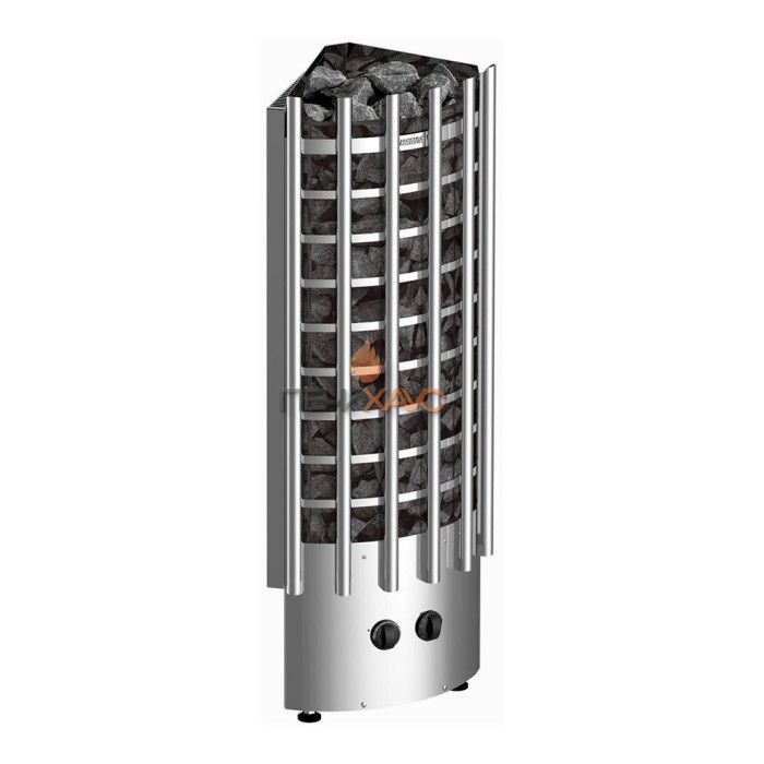 Электрическая печь Harvia Glow Corner TRC70 (со встроенным пультом)