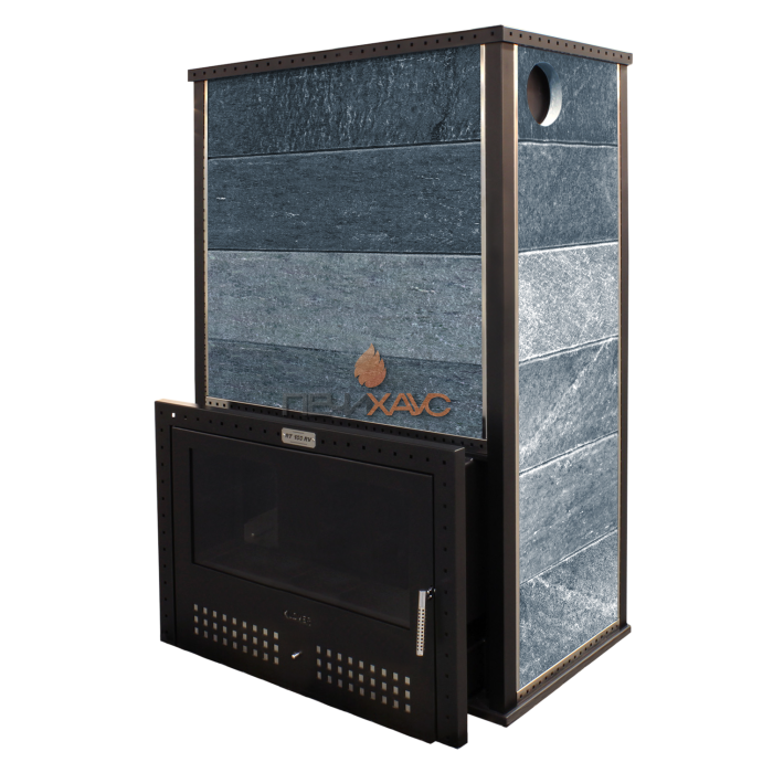 Газовая печь для бани Klover 100-RV 310S ( Серпентинит )