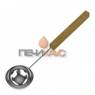 Черпак SAWO 445-MD (из нержавейки с деревянной ручкой, кедр, 237мл)