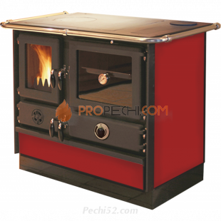 Печь-камин MBS Super Thermo Magnum Red L