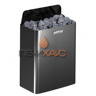 Электрическая печь Harvia The Wall SW45E Black Steel (без пульта)