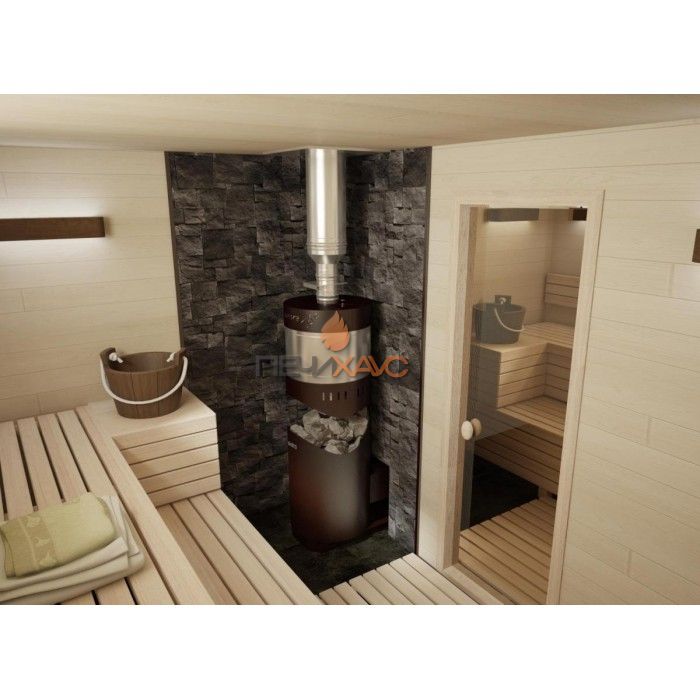 Дровяная печь для бани Grill’D Aurora 160А TRIO Window