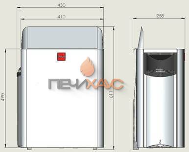 Электрическая печь HARVIA Wall HSW600400 SW60