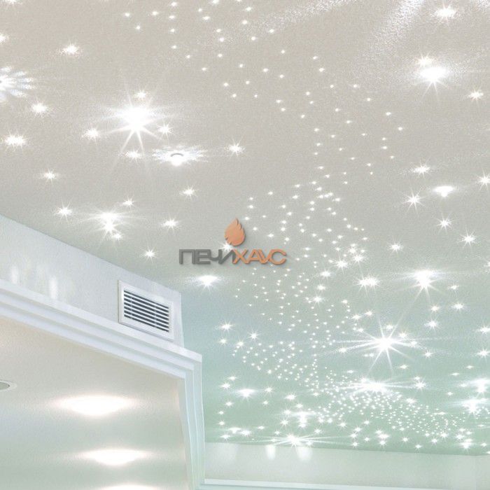 Комплект Cariitti VPL30T - Crystal Star хром, 100 + 18 волокон, белое мерцание