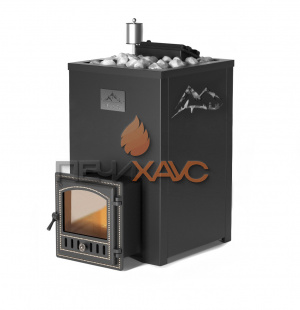 Банная печь Эверест INOX 25 (280) в кожухе ГОРЫ
