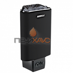 Электрическая печь Harvia Delta D36 Black (со встроенным пультом)