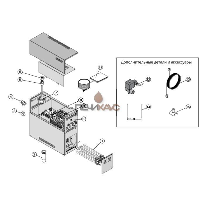 Парогенератор Harvia HGD60XW WiFi
