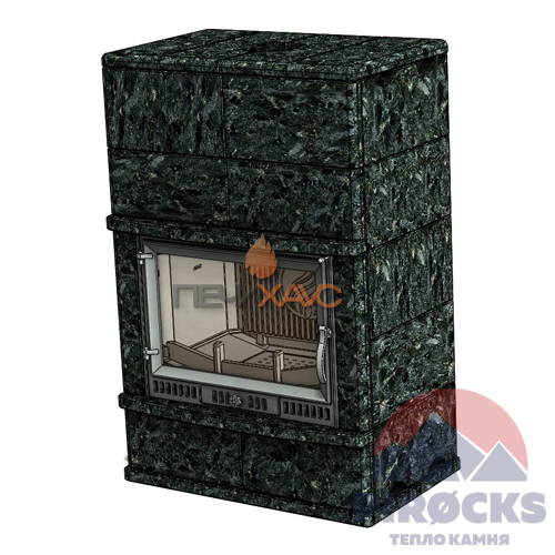 Каминная облицовка Pirocks Хельсинки (пироксенит)