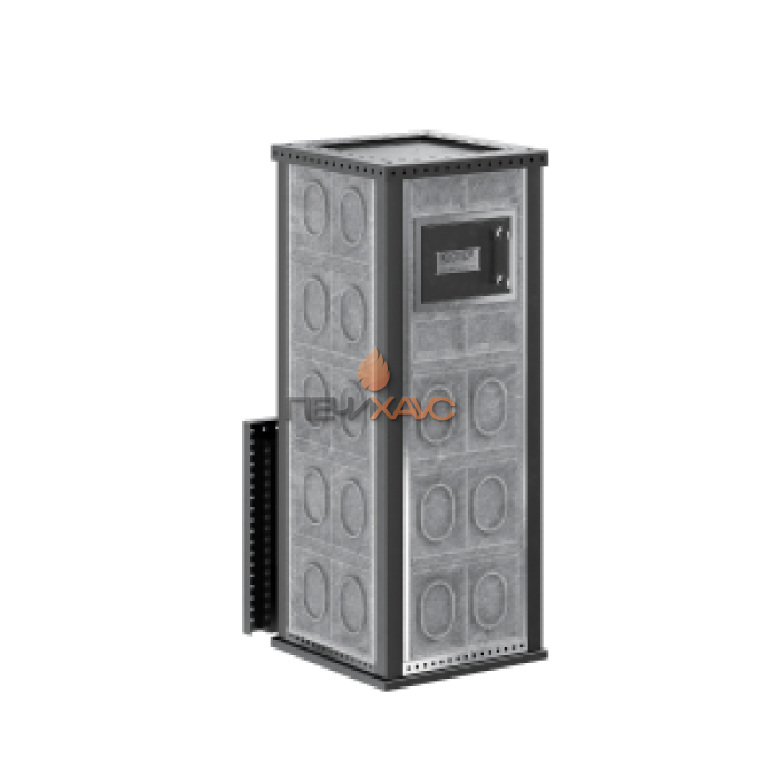 Дровяная печь для бани Klover RT 100-RV 310S ( Талькомагнезит, Design 07 )