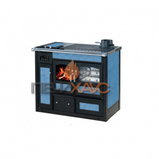 Отопительно-варочная печь Klover TERMOCUCINA K-KP (blu cielo)