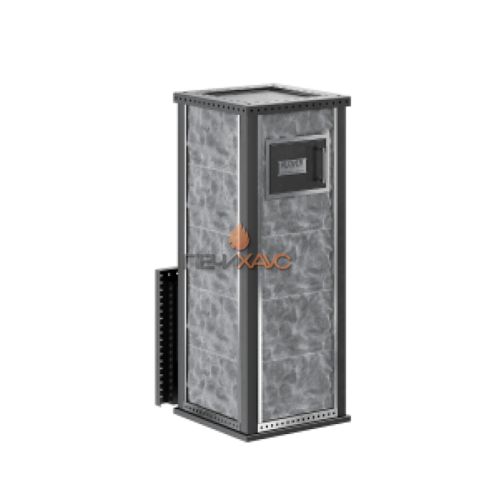 Дровяная печь для бани Klover RT 100-RV 310S ( Талькомагнезит, Design 01 )