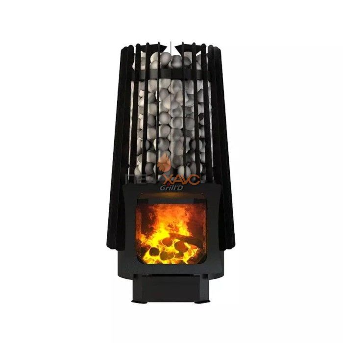 Дровяная банная печь Grill’D Cometa 180 Vega Short Window Max Pro
