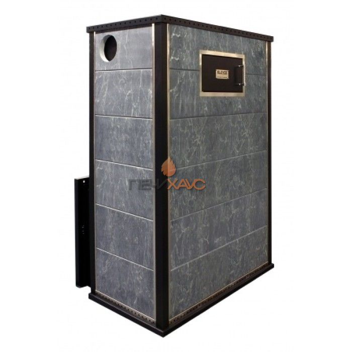 Дровяная печь для бани Klover RT 100-RV ( Жадеит 40 мм )