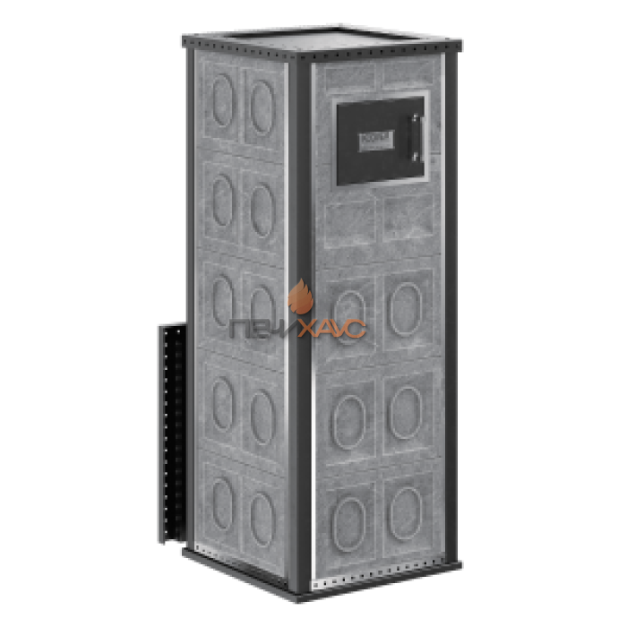 Дровяная печь для бани Klover RT 50-RV 310S ( Талькомагнезит, Design 07 )