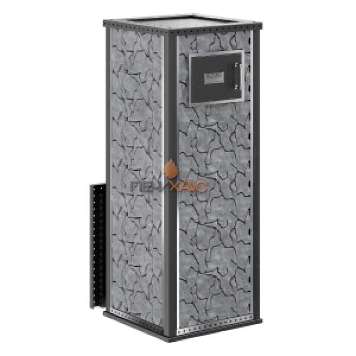 Дровяная печь для бани Klover RT 50-RV 310S ( Талькомагнезит, Design 03 )