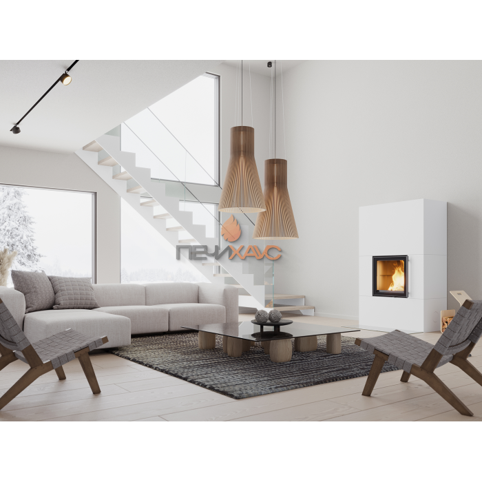 Печь-камин Tulikivi Raita Colors Structure White