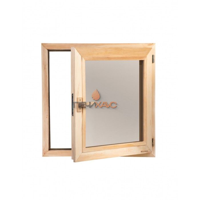 Окно Woodson 40x40, стекло бронза, ольха